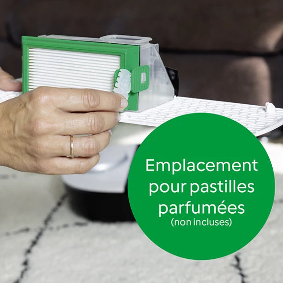 Robot aspirateur VR7 avec base d’autovidage Ma boutique